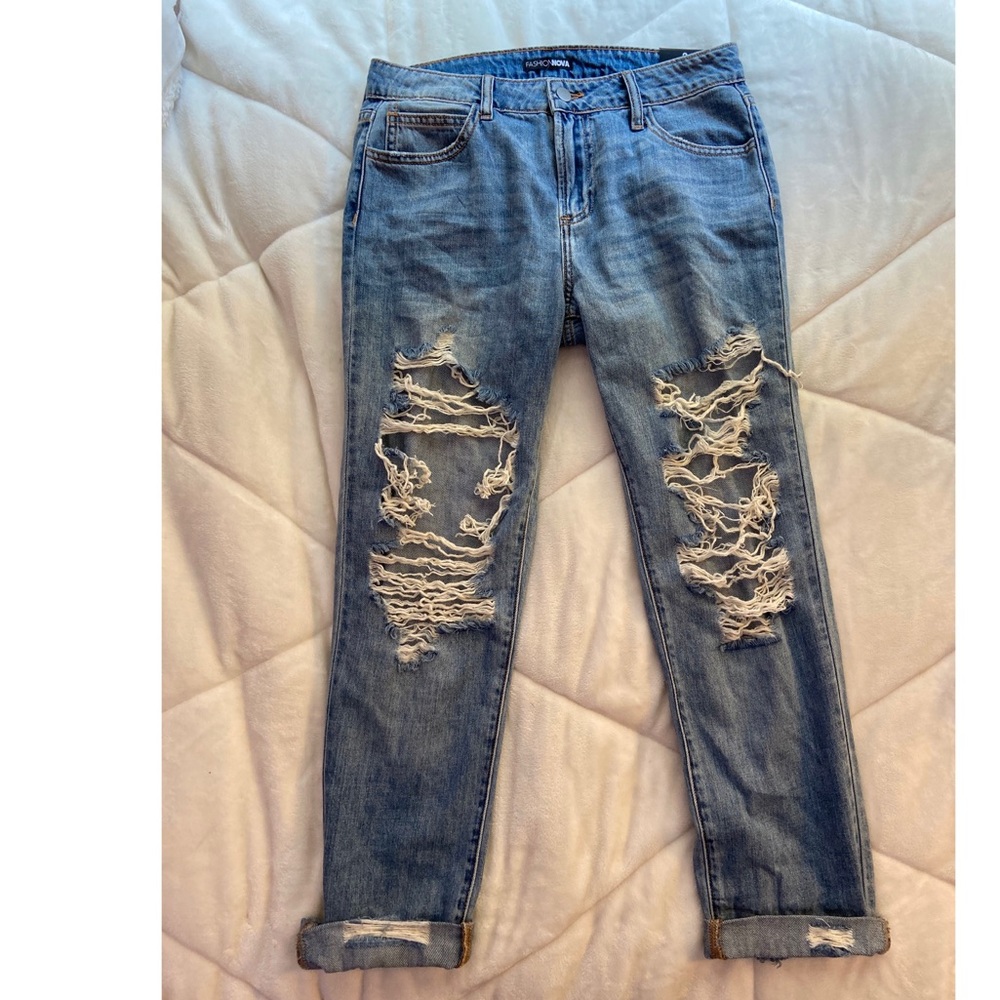 Fashion Nova Boyfriend Jeans